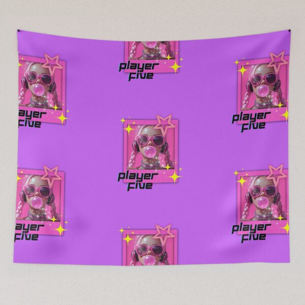 Item preview, Y2k girl pink photo player five designed and sold by pinkuardesign.