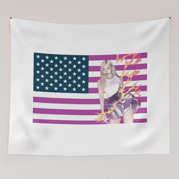 Item preview, AESPA USA FLAG P3 WINTER designed and sold by Thronesse.