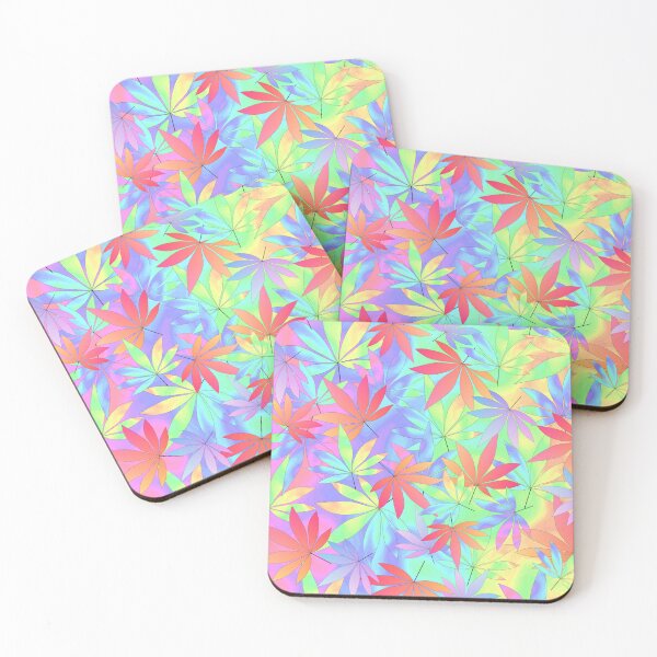 Item preview, Colorful Weed Leaf designed and sold by Sartoris Art.