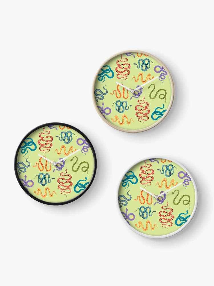 Thumbnail 3 of 4, Clock, Venomous designed and sold by ReeReeDesigns.