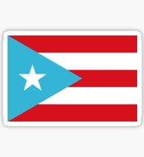 Flag of Puerto Rico (1895-1952)/ Nationhood Flag Sticker