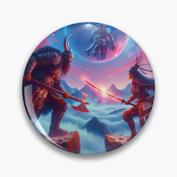 Item preview, Viking vs Samurai: Clash Under the Blue Moon designed and sold by koreatvtea.
