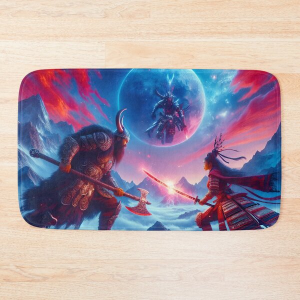 Item preview, Viking vs Samurai: Clash Under the Blue Moon designed and sold by koreatvtea.