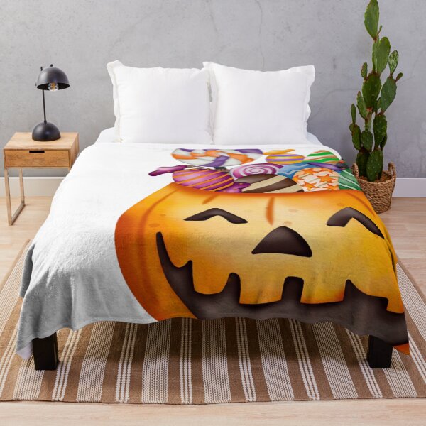 Item preview, TRICK OR TREAT JACK O'LANTERN, HALLOWEEN, CANDY PAIL designed and sold by larissa-myrie.