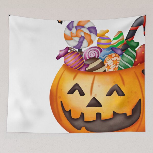Item preview, TRICK OR TREAT JACK O'LANTERN, HALLOWEEN, CANDY PAIL designed and sold by larissa-myrie.