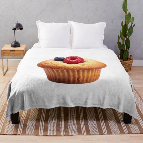 Item preview, Muffin with Berries - @fluidwatercolor designed and sold by fluidwatercolor.