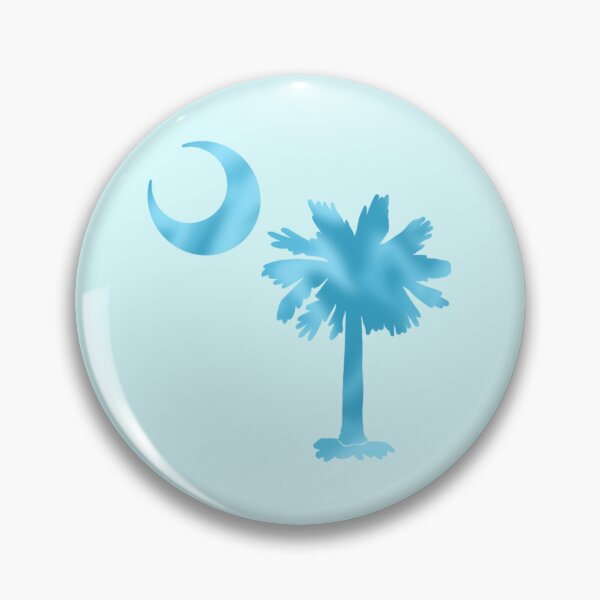 Artikelvorschau, Blaue Batik-Palmetto-Flagge entworfen und verkauft von carrymyheartdesigns.