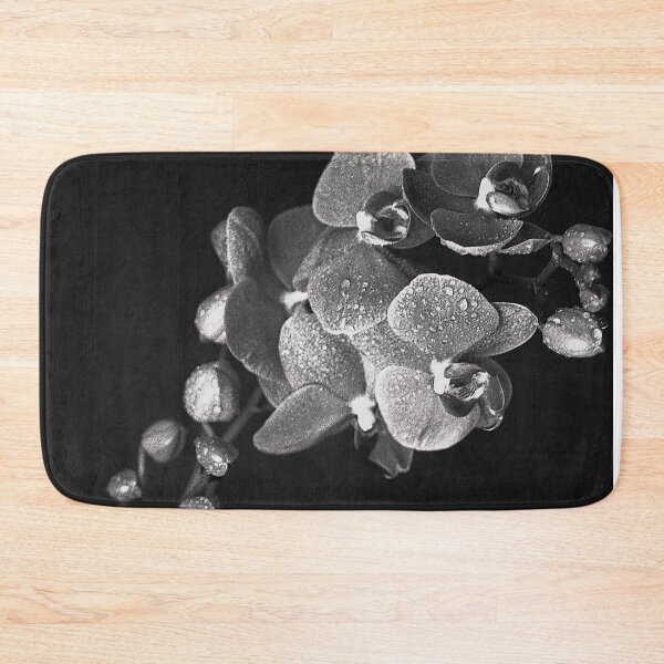 Item preview, Orchids on black background designed and sold by Abel-momo.