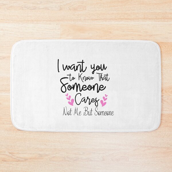 Item preview, you should know	 someone cares not me but someone designed and sold by khallidaart.