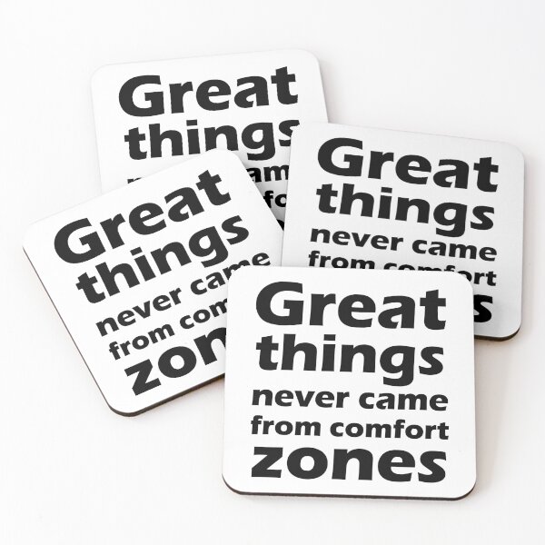 Item preview, Great things never came from comfort zones designed and sold by Mano-World.