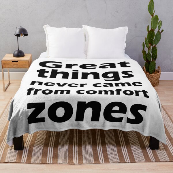 Item preview, Great things never came from comfort zones designed and sold by Mano-World.