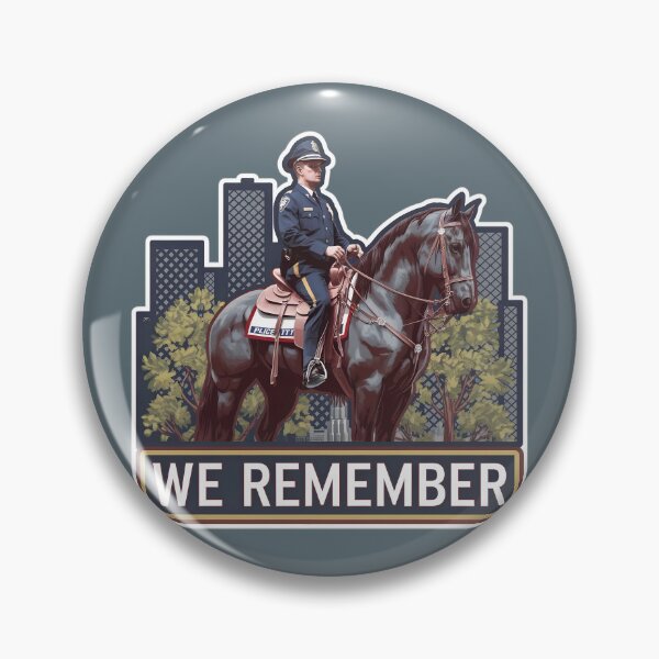 Item preview, Patriot and memorial Day - Nyc police horse mounted designed and sold by The  Knick Knack Nook.