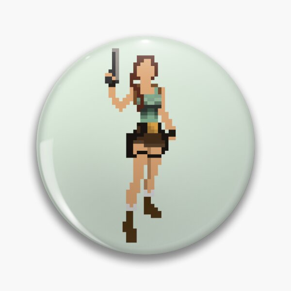 Item preview, Lara Croft Pixel Art - Classic 2 designed and sold by Nell-Mills.