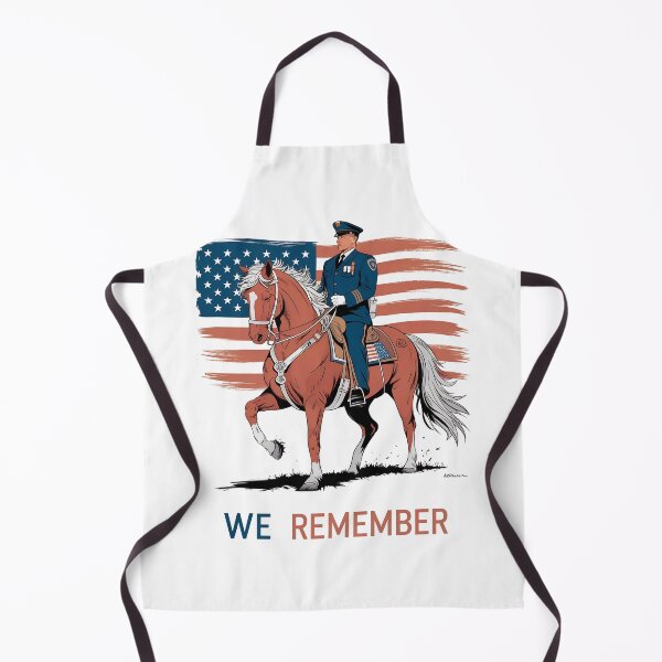 Item preview, Patriot and memorial Day - Nyc police horse mounted designed and sold by The Knick Knack Nook.