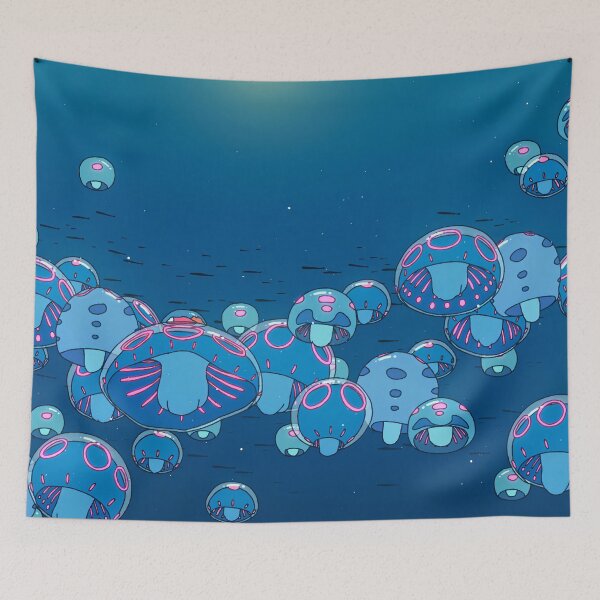 Item preview, Jellyfish Ocean Pop art Style Pastel designed and sold by Hazel Clarkson.