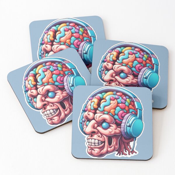 Item preview, Headphones to Brain - Candied Beats #2 of 6 designed and sold by HauntedOpera.