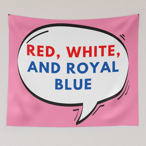 Item preview, Red, White, and Royal Blue quote designed and sold by broadwaygirl142.
