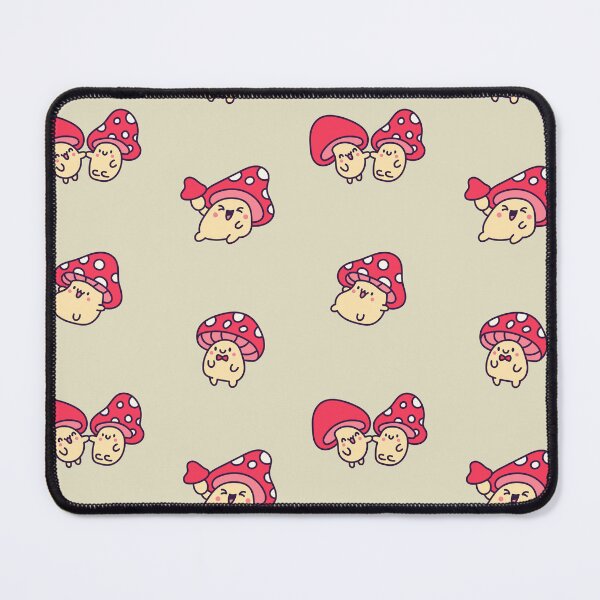 Item preview, Funny kawaii mushrooms - red amanita shrooms lover fairy tale goblincore forager forest theme girly forestcore  designed and sold by Fantasy Cache.