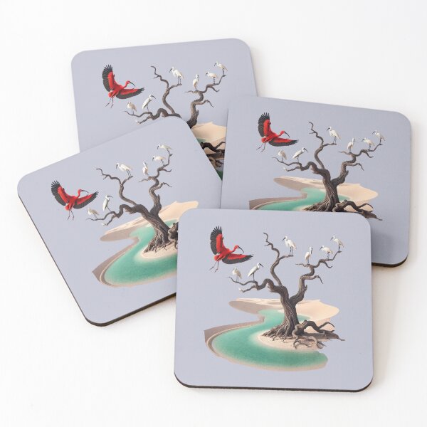 Item preview, The Ibis and the Herons designed and sold by LaPaz361.