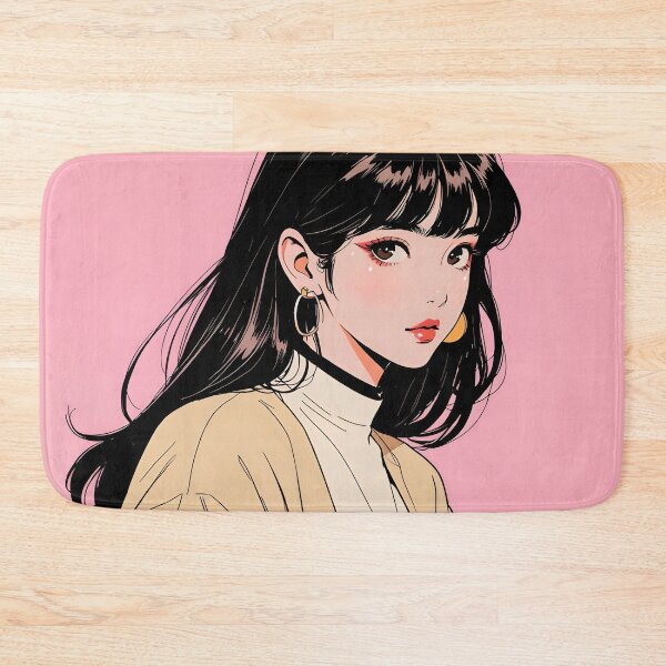Item preview, aesthetic Beautiful anime girl designed and sold by Mrwolf-designs.
