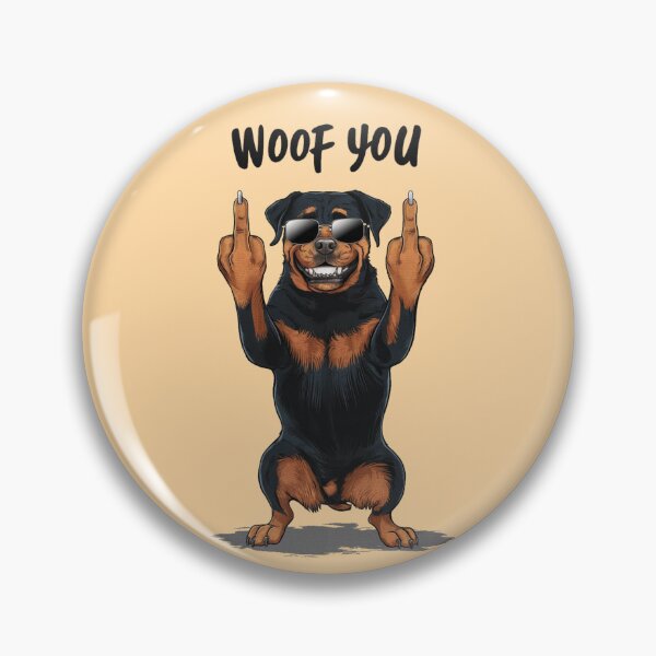 Item preview, Rottweiler Woof You designed and sold by 123ks.