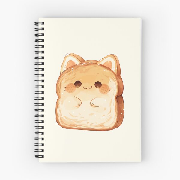 Item preview, Kawaii Cat Toast designed and sold by NikoNekoDesigns.