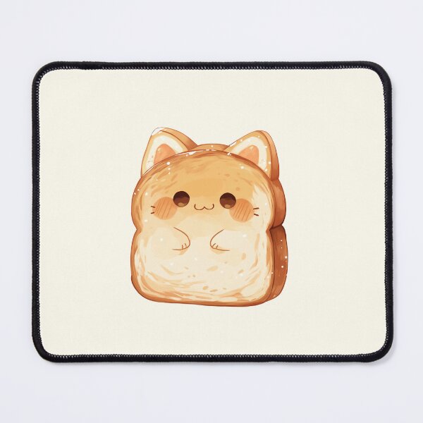 Item preview, Kawaii Cat Toast designed and sold by NikoNekoDesigns.