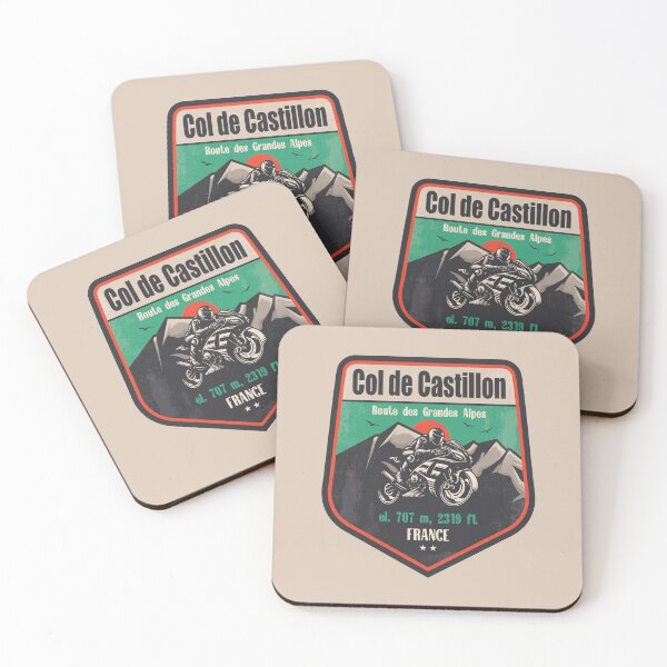 Item preview, Col de Castillon France Motorcycling Mountain Design designed and sold by CynthiaGraphics.