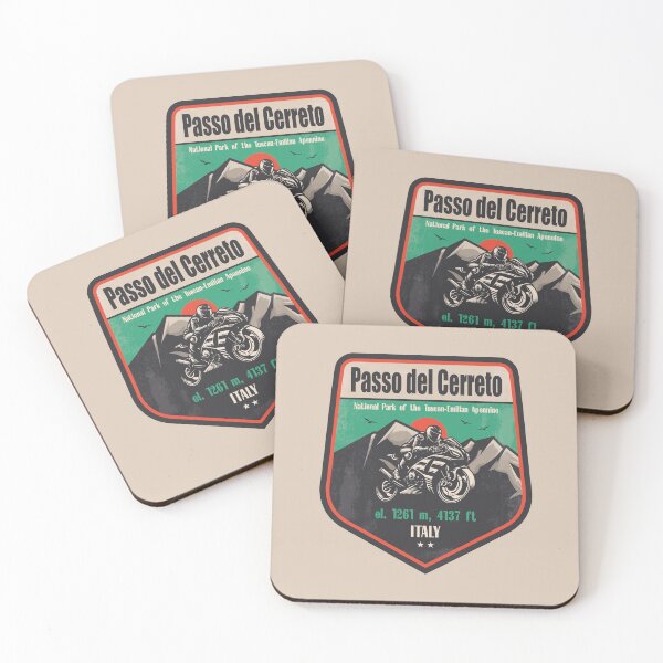 Item preview, Passo del Cerreto Italy Motorcycling Mountain Design designed and sold by CynthiaGraphics.