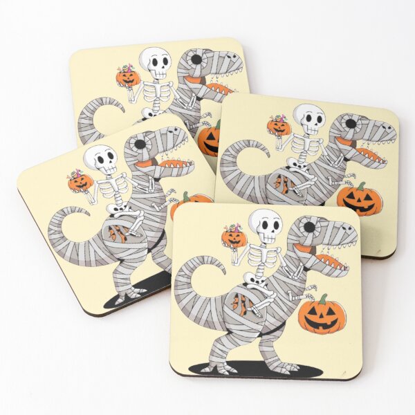 Item preview, Skeletons & T-Rexes: Halloween’s Wildest Ride! designed and sold by petpuppymania.