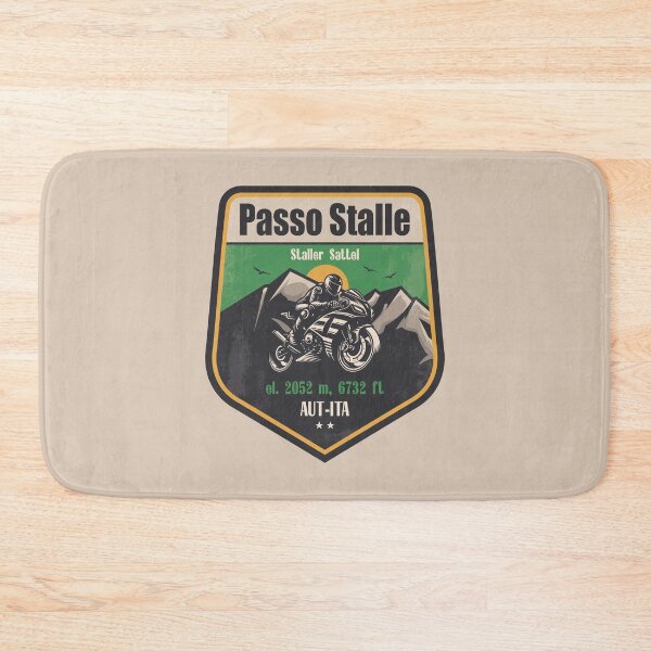 Item preview, Staller Saddle Austria-Italy Motorcycling Mountain Design designed and sold by CynthiaGraphics.