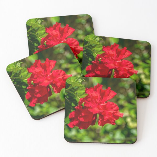 Item preview, Red Kokia Flower Blossom designed and sold by SafariByMarisa.