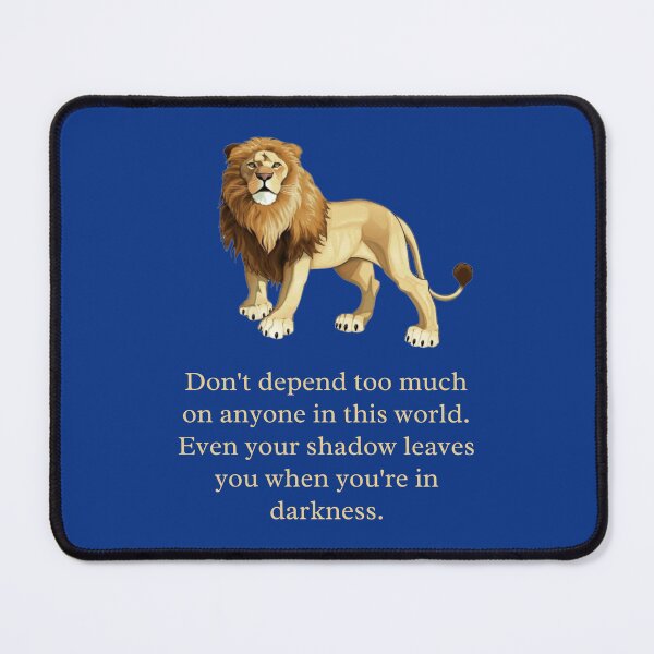 Item preview, Don't Depend Too Much On Anyone designed and sold by JoezPlace.