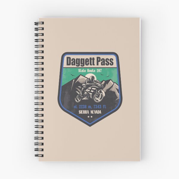 Item preview, Daggett Pass Sierra Nevada Motorcycling Mountain Design designed and sold by CynthiaGraphics.