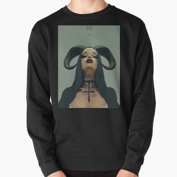 Artikel-Vorschau von Teufel Satan Mädchen, designt und verkauft von CursedbyLilith.