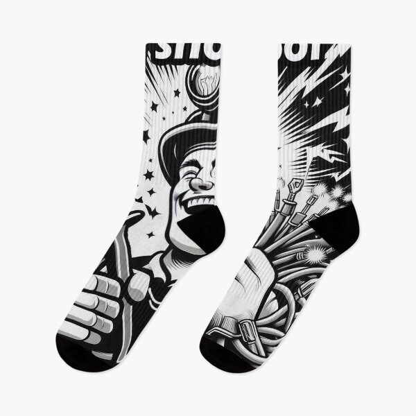 Item preview, Electricians are Shockproof.  designed and sold by jardraz.