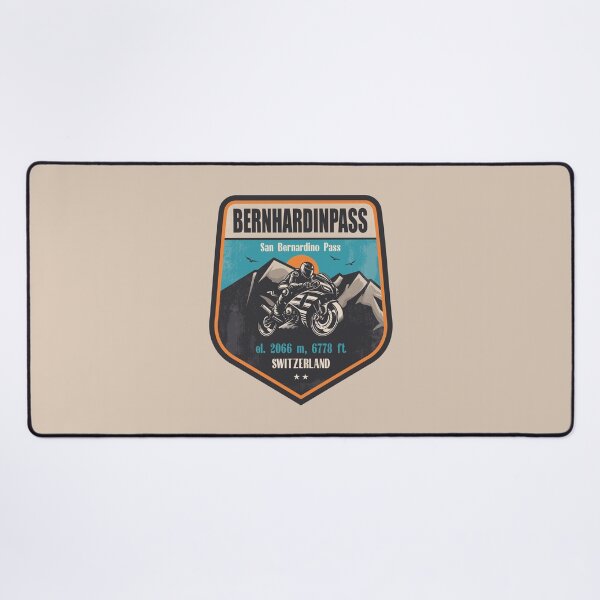 Item preview, San Bernardino Pass (Bernhardinpass) Switzerland Motorcycling Mountain designed and sold by CynthiaGraphics.