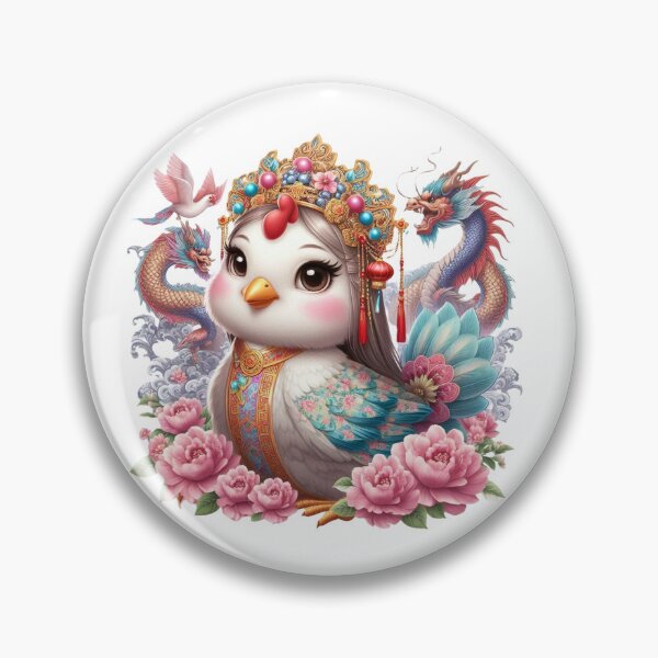 Item preview, 65 - ChickeM Chicken Chinese Royalty Empress Series: Chickie Princess  designed and sold by ChickeM.