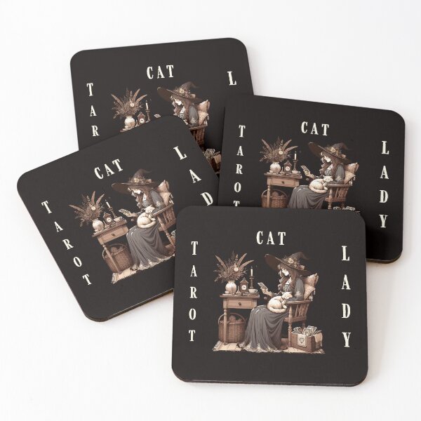 Item preview, Tarot cat lady designed and sold by BritishDelights.