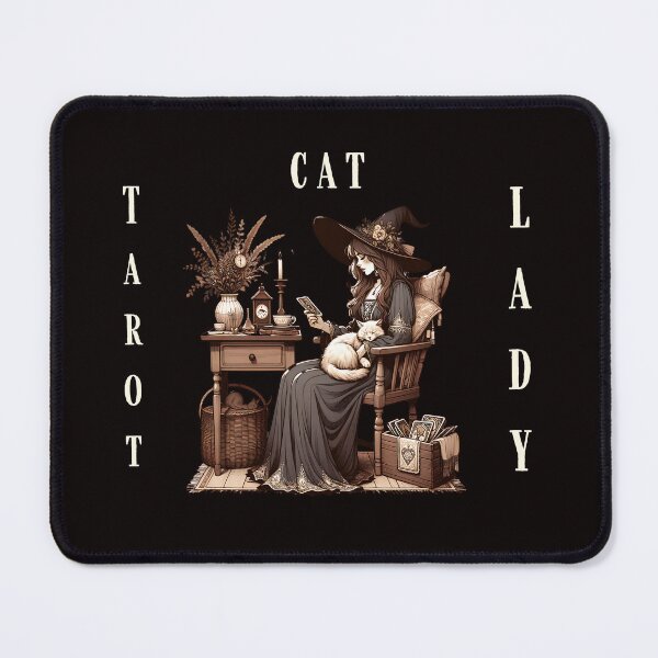 Item preview, Tarot cat lady designed and sold by BigfeetLittlepaws.