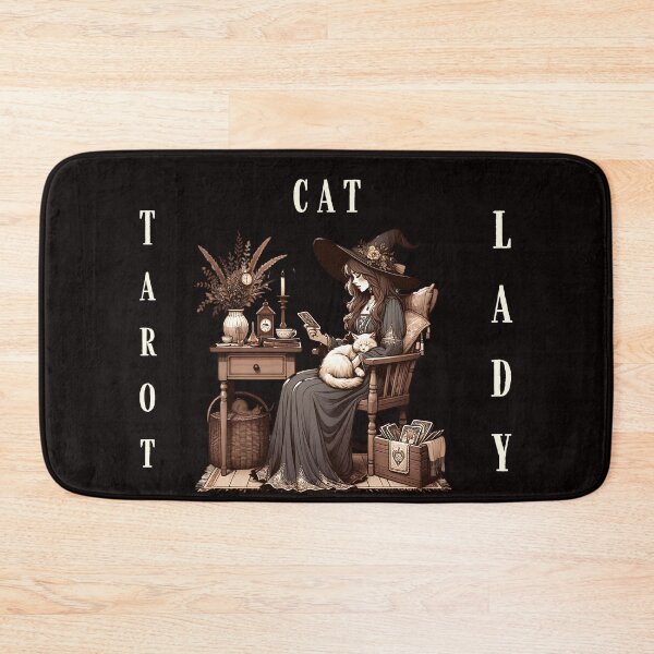 Item preview, Tarot cat lady designed and sold by BritishDelights.