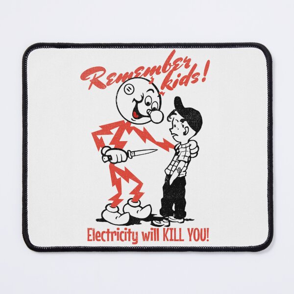 Item preview, ELECTRICITY KILLS! T shirt and mug design designed and sold by Neesu.