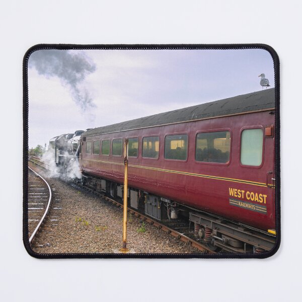 Item preview, The Jacobite Steam Train Departing from Mallaig, Scotland designed and sold by Kasia Design.