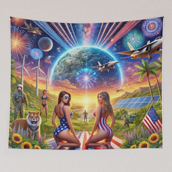 Item preview, Tropical Patriotism: Beauty, Power, and the Celestial Sky designed and sold by Meta2Physical.