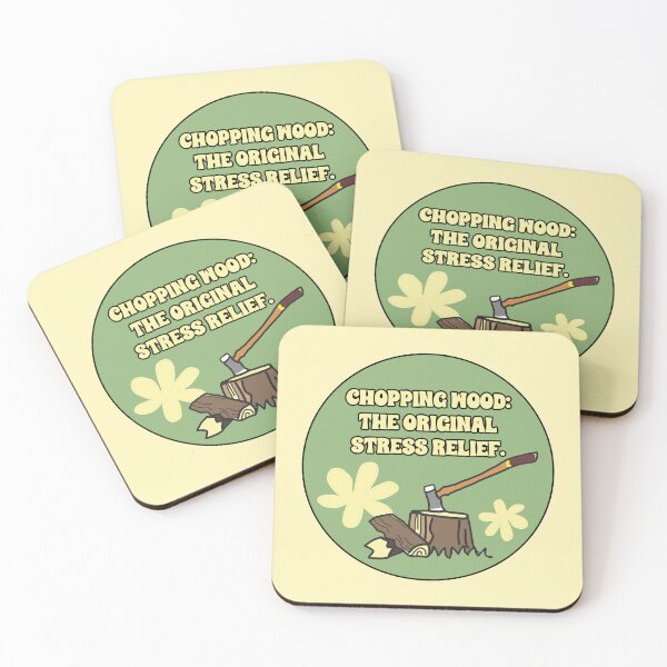 Item preview, Chopping wood: the original stress relief designed and sold by Kill-the-paper.
