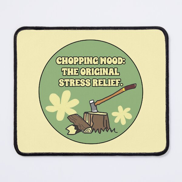 Item preview, Chopping wood: the original stress relief designed and sold by Kill-the-paper.