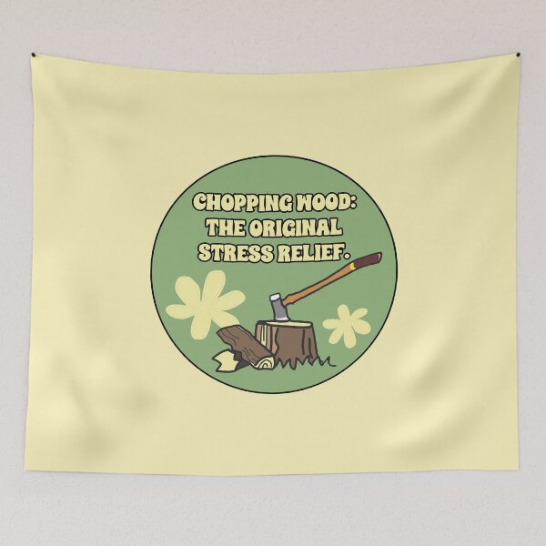 Item preview, Chopping wood: the original stress relief designed and sold by Kill-the-paper.