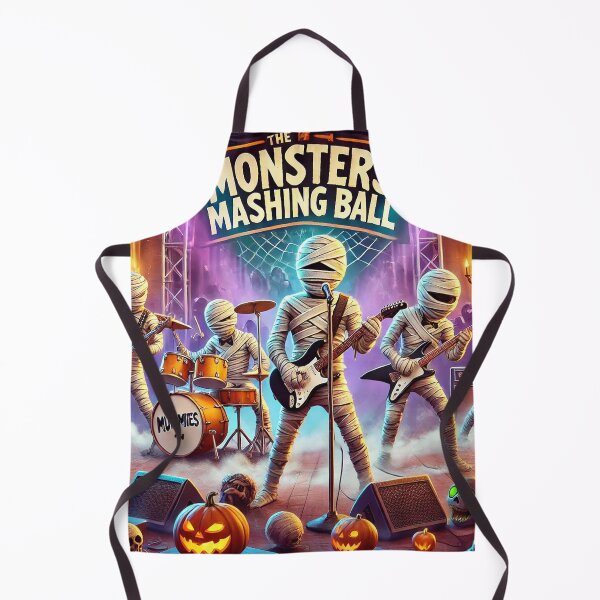 Item preview, The Monsters Mashing Ball - A Rocking Halloween Party designed and sold by MySheetMusicArt.
