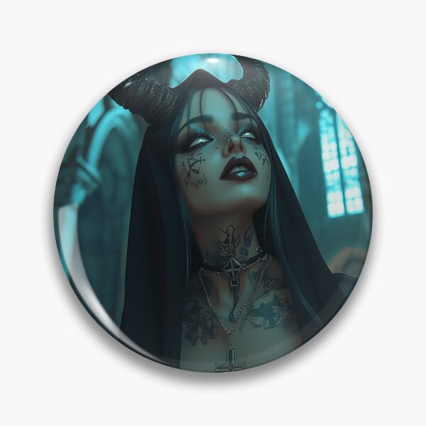 Item preview, nun girl designed and sold by CursedbyLilith.