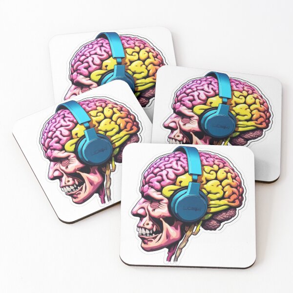 Item preview, Headphones to Brain - Candied Beats #5 of 6 designed and sold by HauntedOpera.